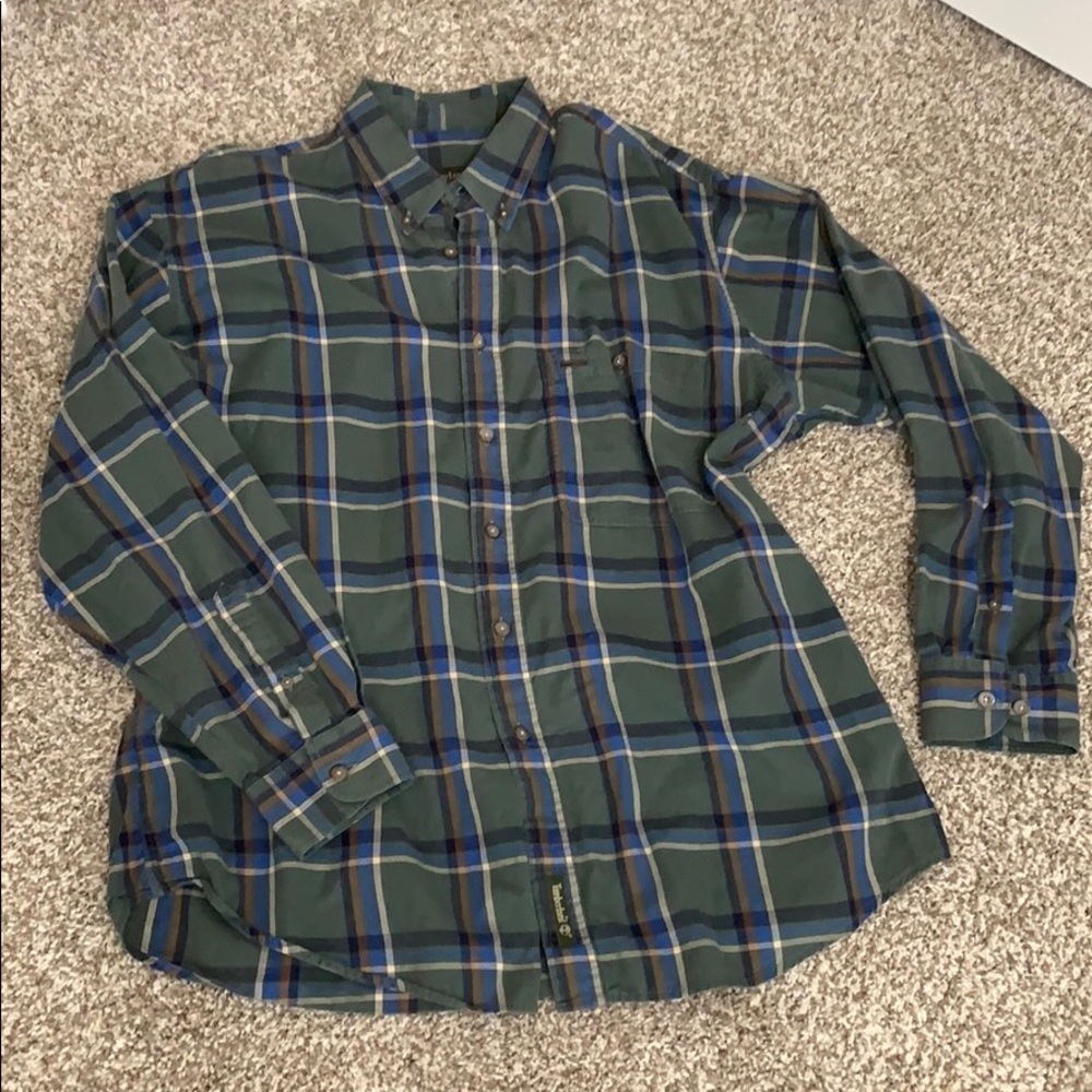 Green flannel